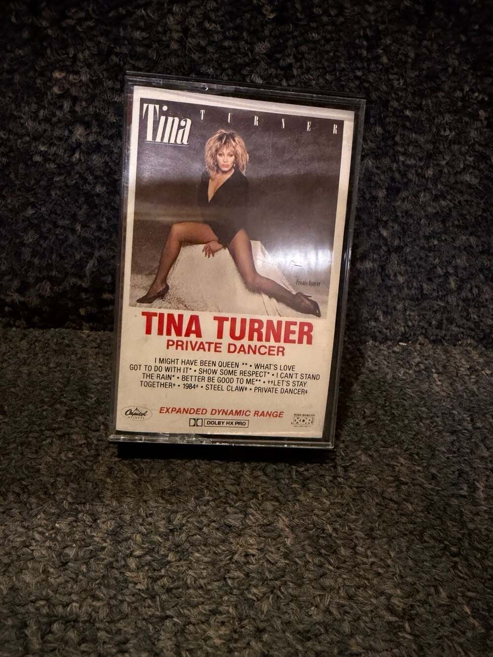 Tina Turner Private Dancer Cassette Tape Capitol Records 1984 XDR